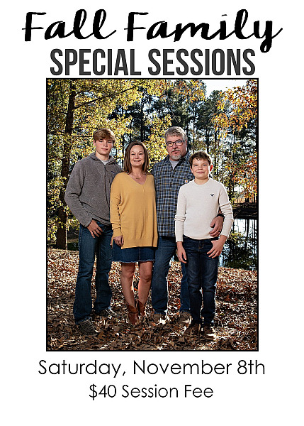 Fall Family Sessions 2025